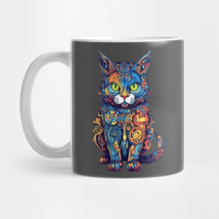 Mechanical cat Mug